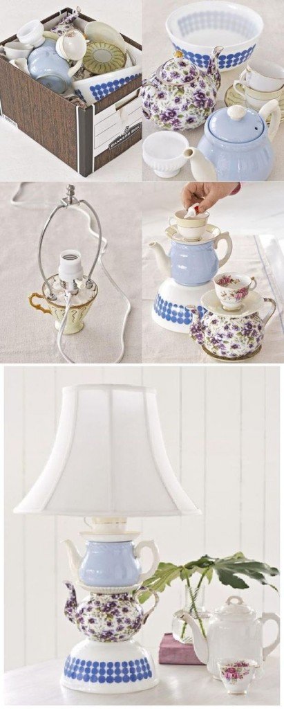 diy φωτιστικά